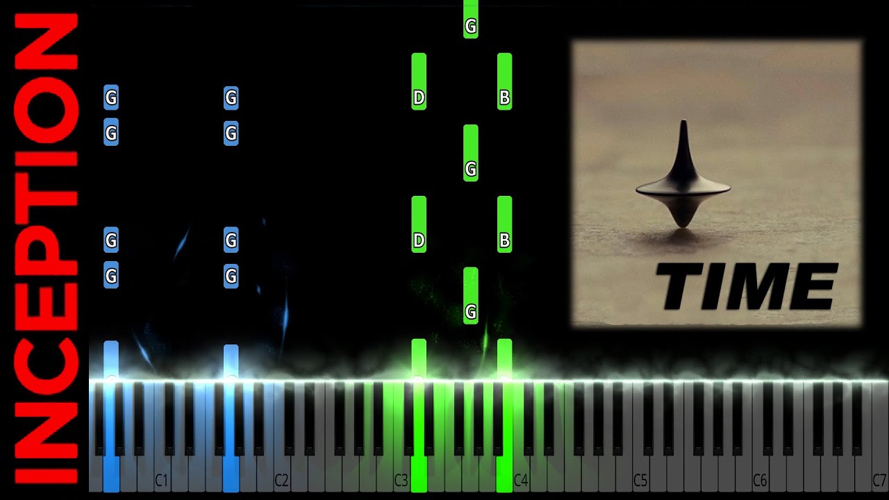 Time (Inception) Piano Tutorial