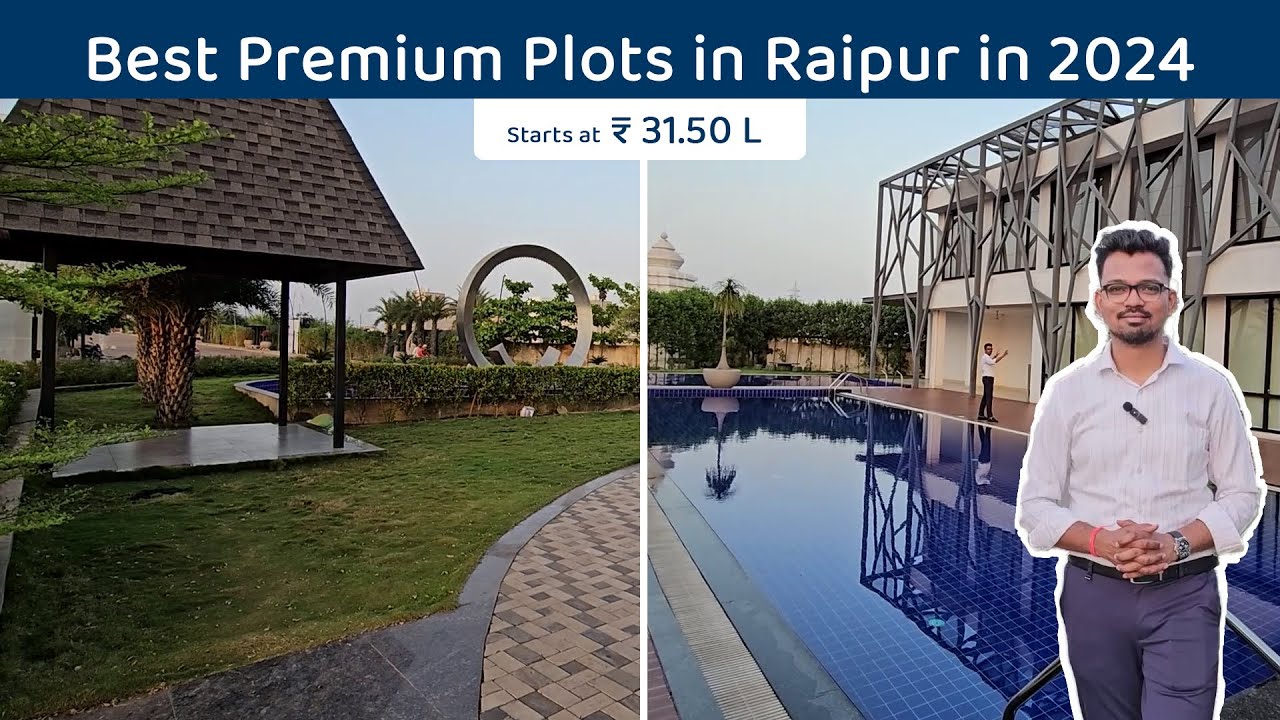 Premium Plots in Raipur with Top Amenities | Raheja Nirwana 2 | Alpha Realty