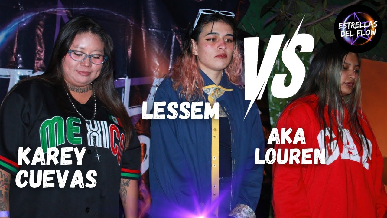 🔥BATALLON | Karey Cuevas vs Lessem vs Aka Louren | Octavos | Batallas de rap Estrellas del Flow🎄