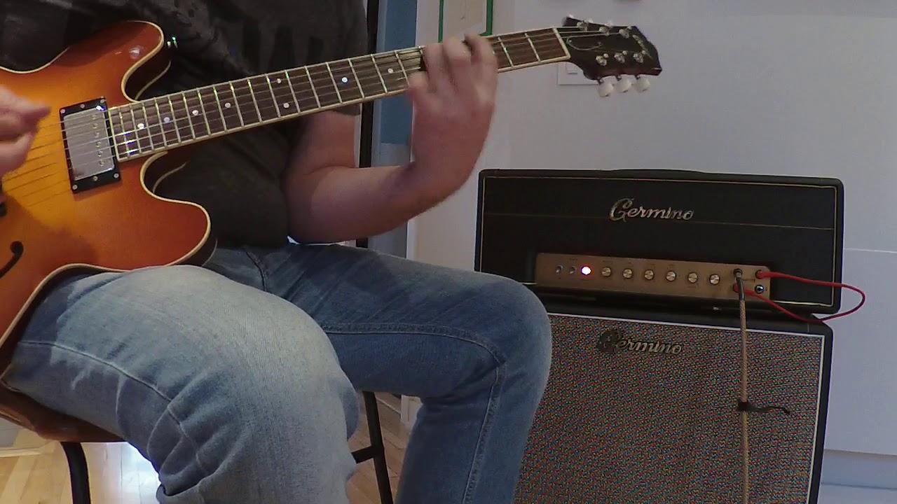 Germino LV55 Medium gain with Collings I35 Spruce