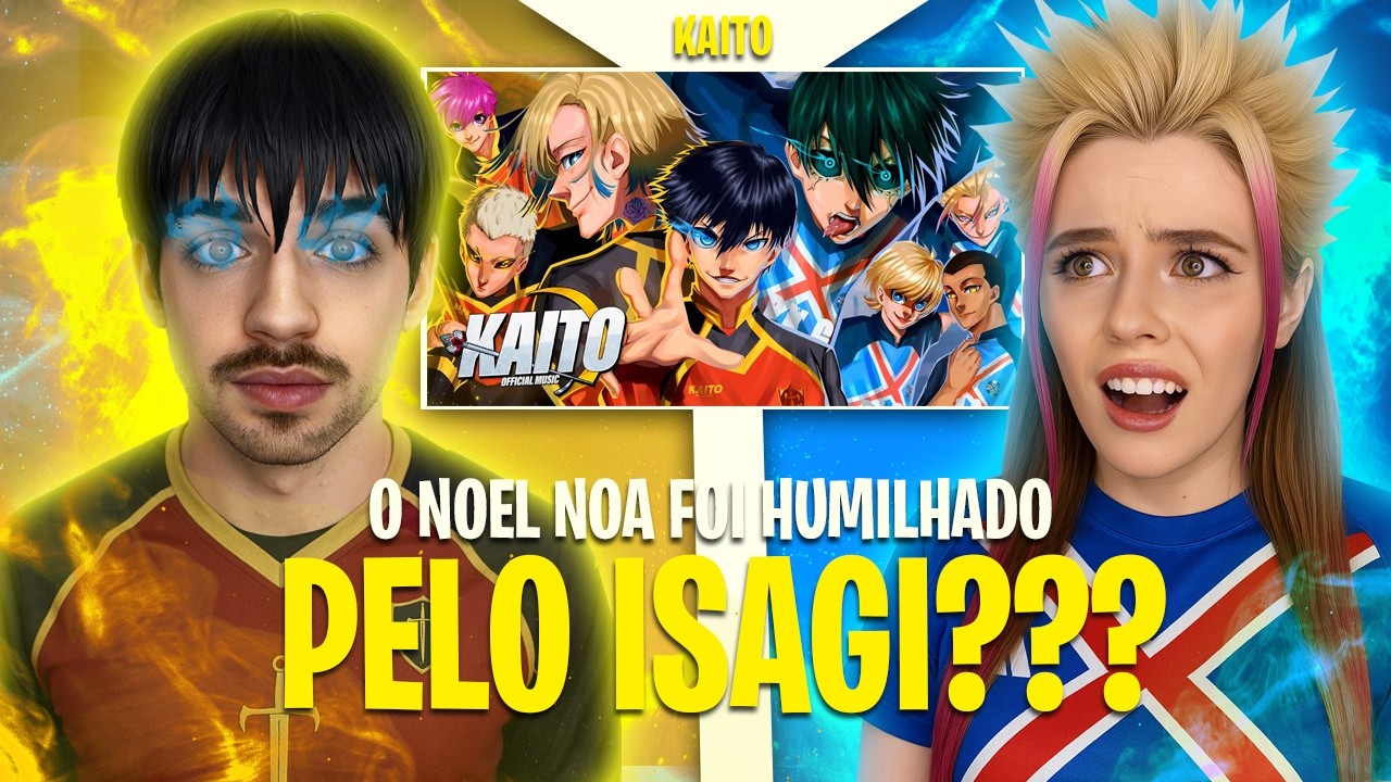 JOGO DO SÉCULO! | Bastard x PXG | Novo Herói (Blue Lock) | Kaito [CAVA E MELL REACT]