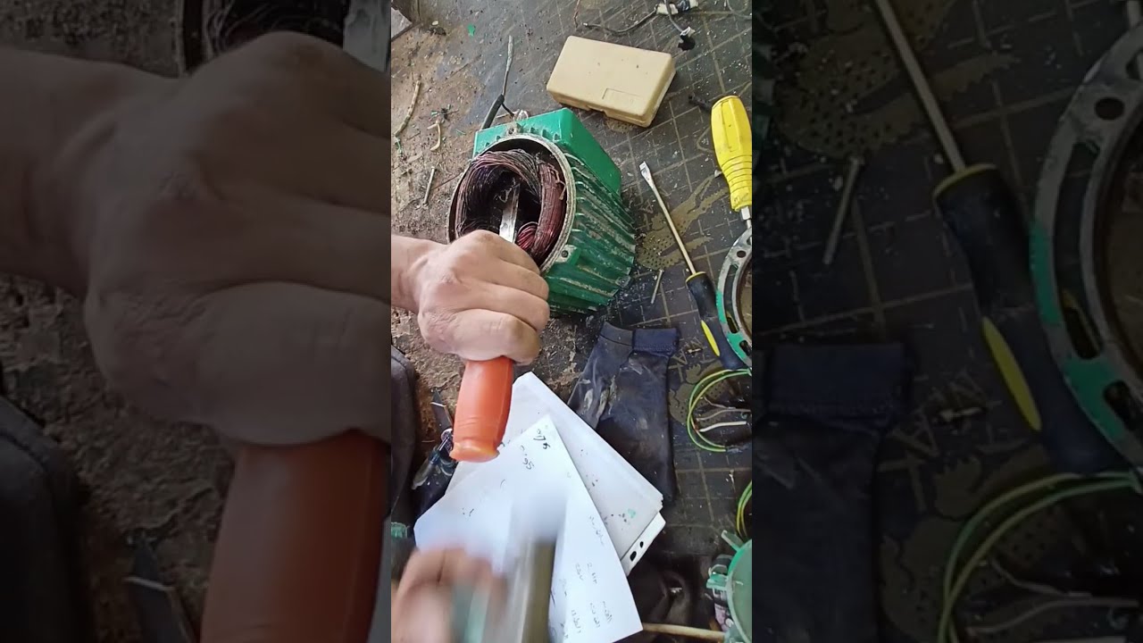 لف ماطور ماء  2حصان الجزء الاول