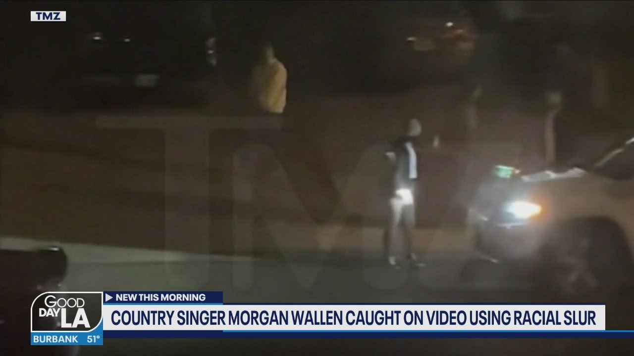 Video shows country star Morgan Wallen yelling racial slur