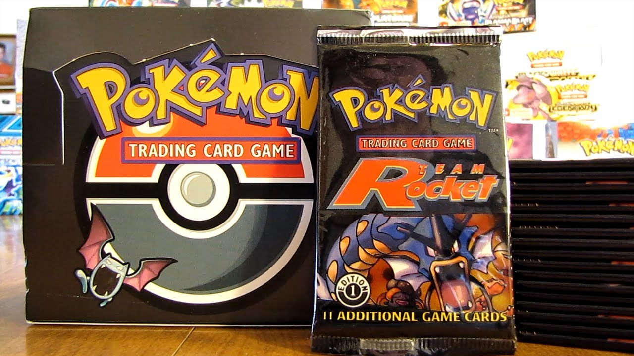 Открытие коробки с усилителями Team Rocket 1-го выпуска, часть 2