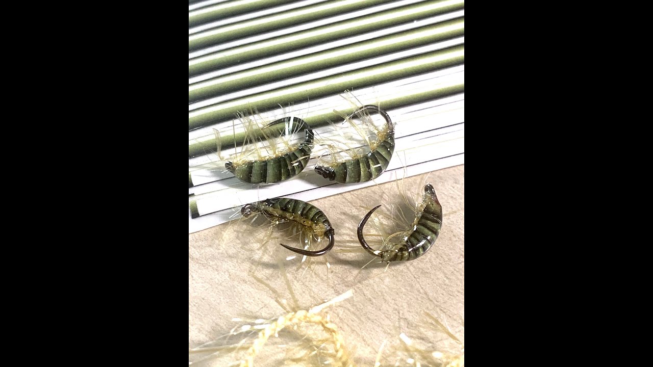 Montage Gammare Quills synthétiques (pêche mouche)