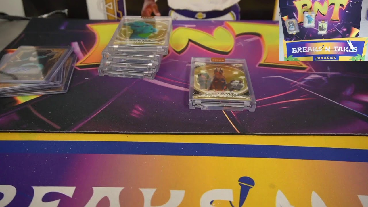 Breaj #2994: 2025 Topps Pixar Gold Hobby CASE (6 Box) Character Break