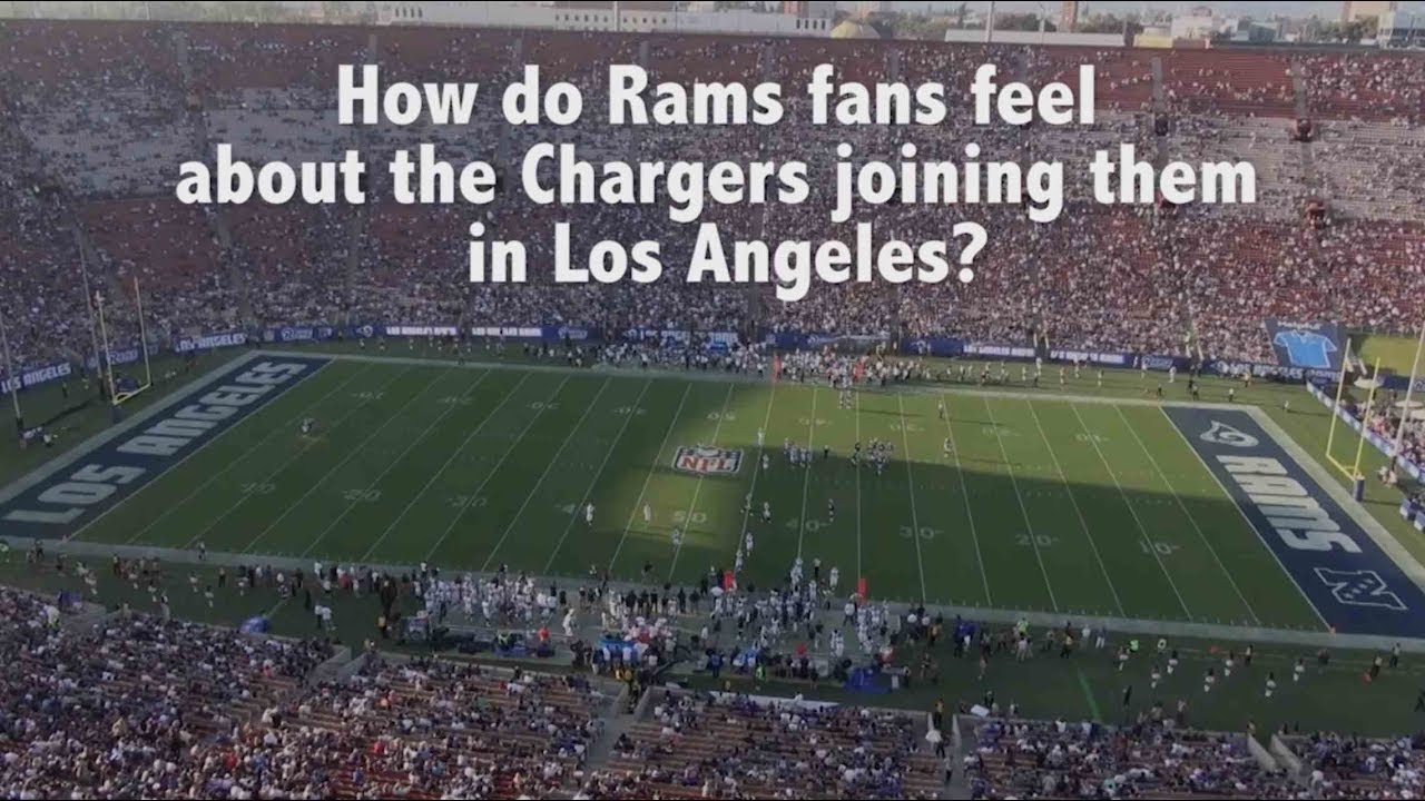 How do Rams fans feel about the Chargers' move to LA?