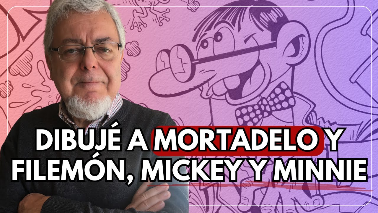 Jordi David explica anécdotas como entintador del maestro Ibañez y su paso por la factoria Disney.