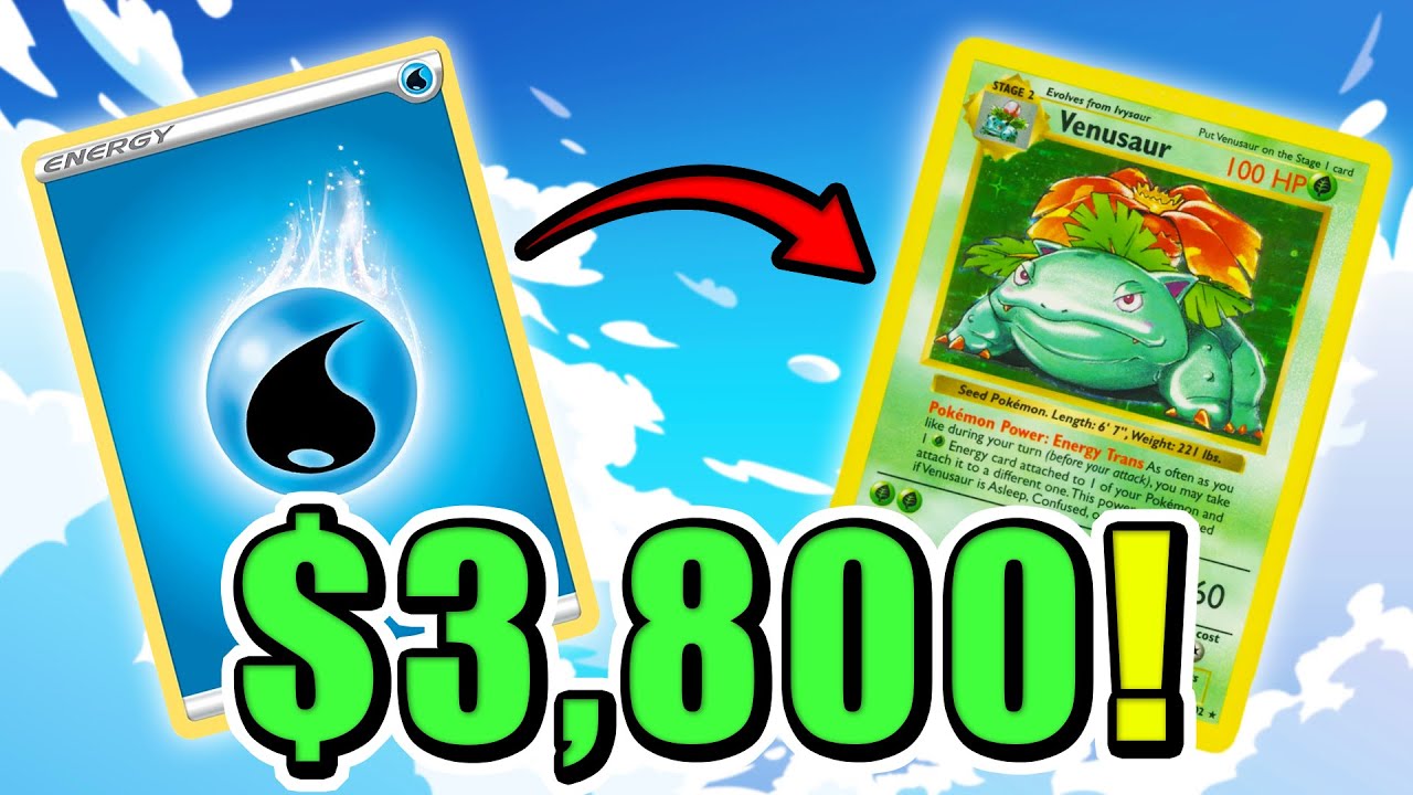 Pokémon Energy for $10,000 Pokemon Cards | Pokemon Trade Up Challenge: Chantilly Card Show