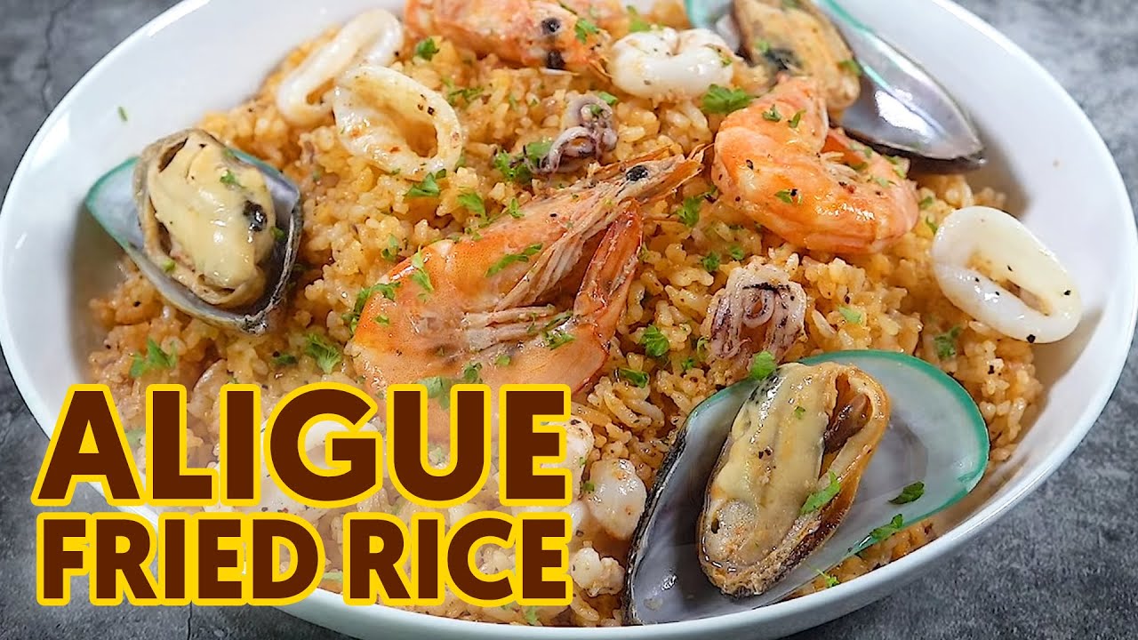 Aligue Fried Rice | Easy Seafood Rice | Pinoy Recipe