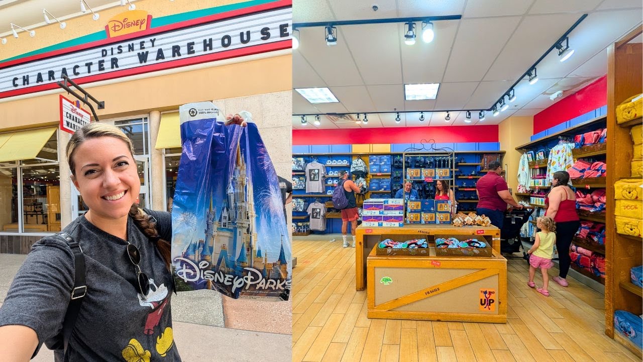 Распаковка товаров в аутлете Disney Character Warehouse! Распаковка! Скидка!