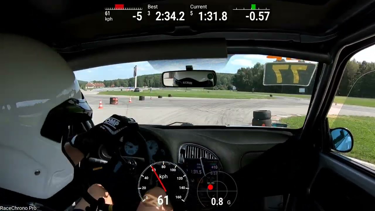 VIII SuperOES Kielce 2022 I Citroen Saxo VTS @ Tor Kielce | 1st place in PC Cup | onboard