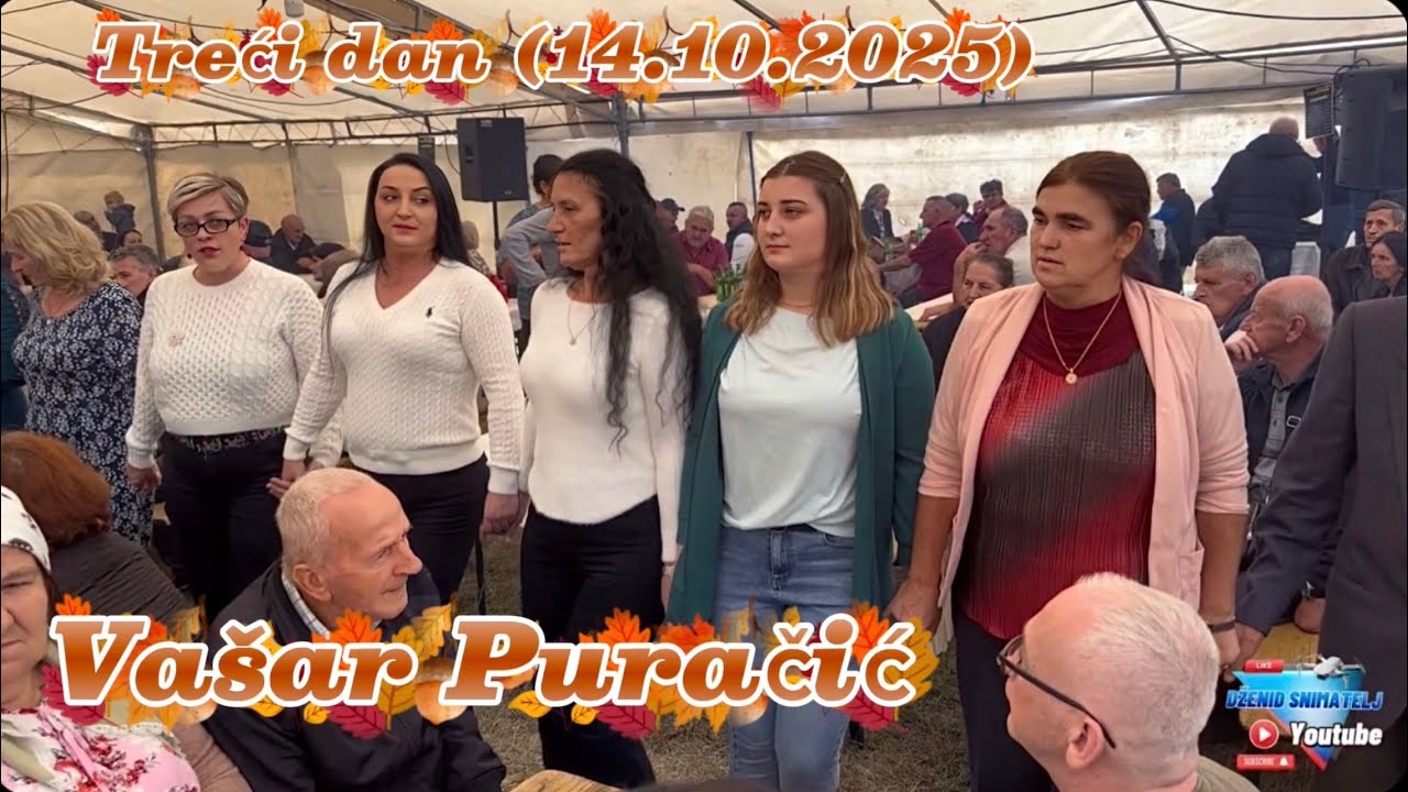 Gori šator u Puračiću na Vašaru 3 DAN (14.10.2025)