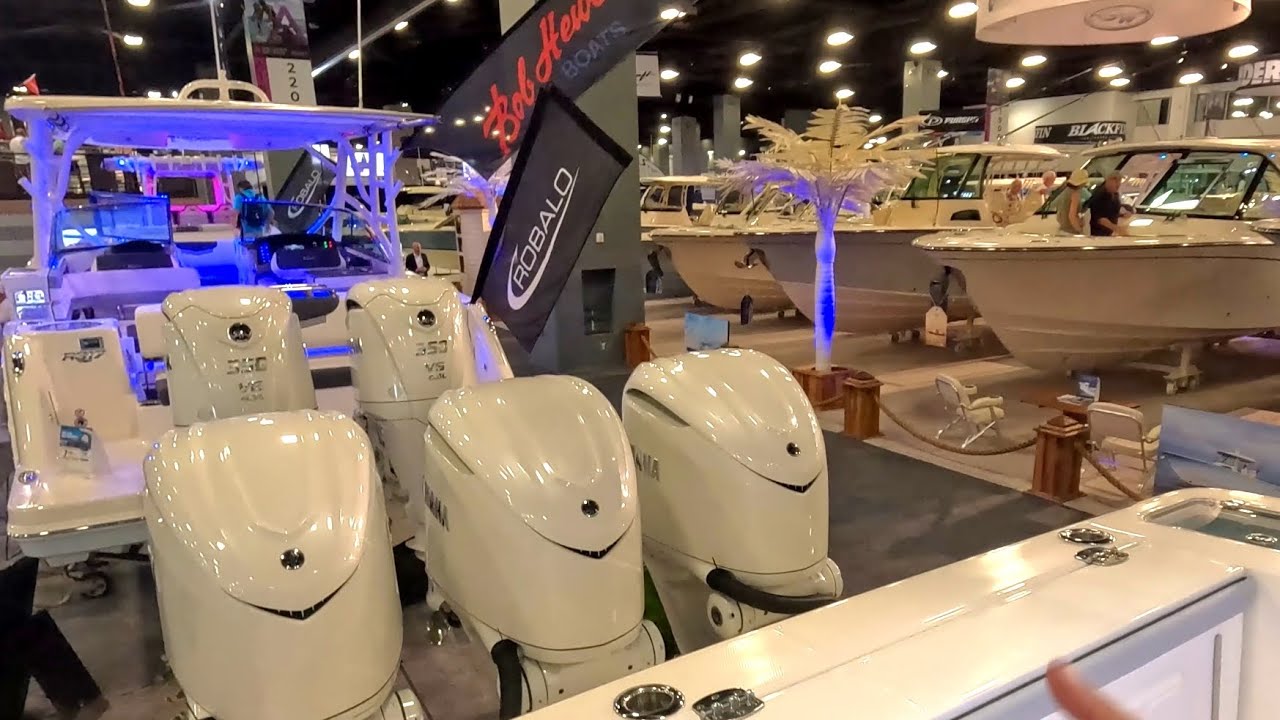 2025 MIAMI BOAT SHOW ALL CENTER CONSOLES WALKTHRU