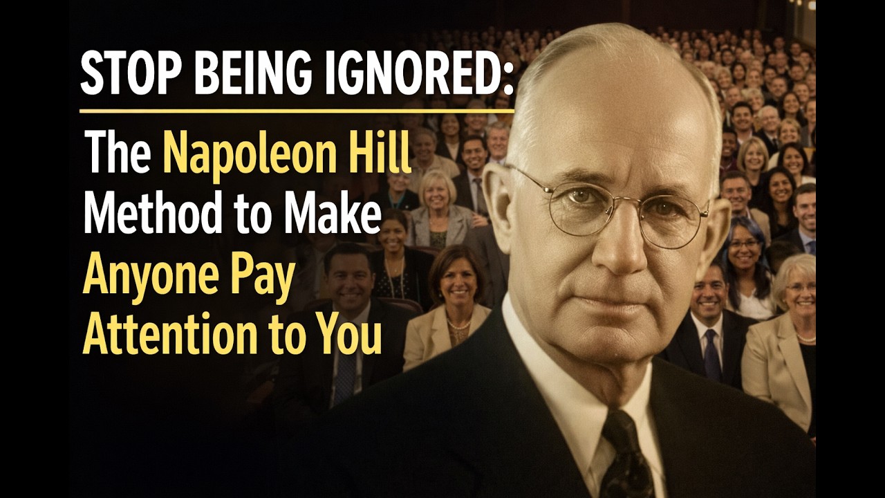 Stop Being Ignored: The Napoleon Hill Method to Make Anyone Pay Attention to You