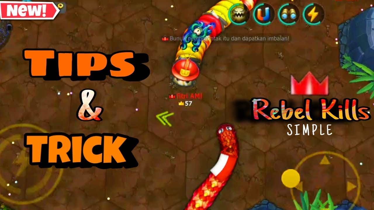 LittleBigSnake | 3 Tips & Trick | Rebel Kills 😱 Easy! Mudah di pahami