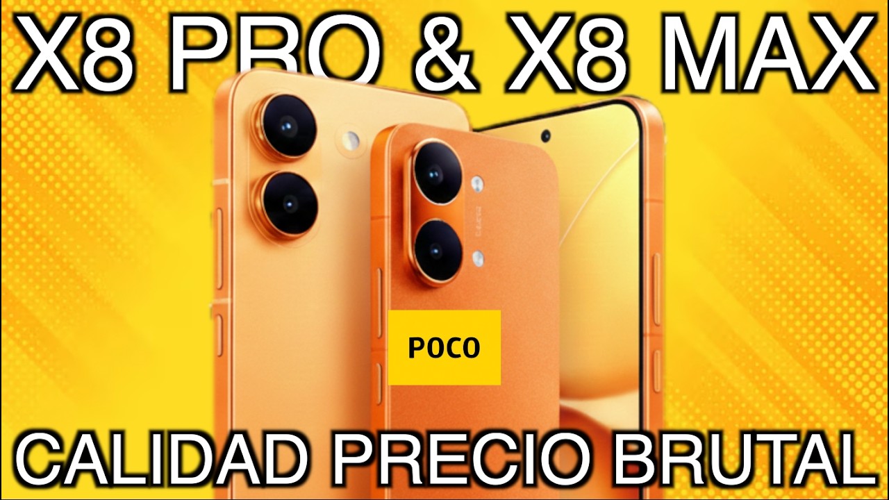 Poco X8 PRO & X8 MAX Al FILTRADOS al COMPLETO 🤯 Toda la INFORMACIÓN