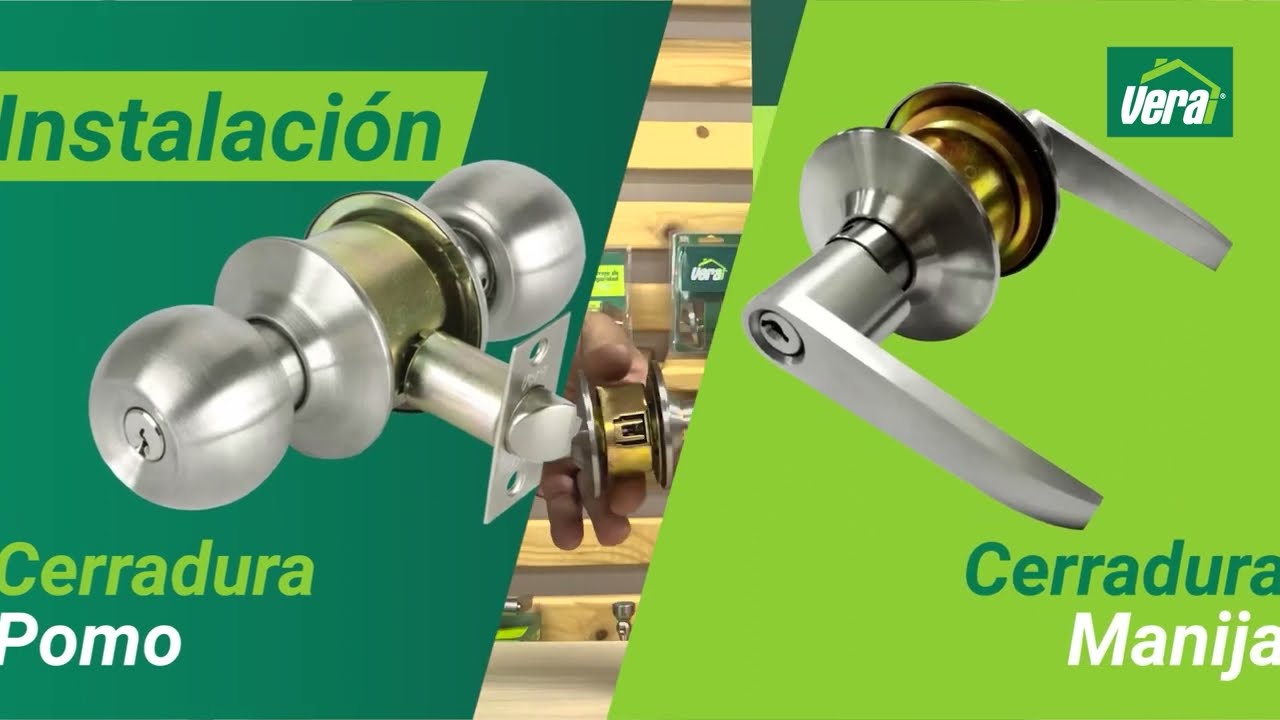 Video Instalaci&oacute;n Manija y Pomo VERA | C&oacute;digos: 17001 - 34631