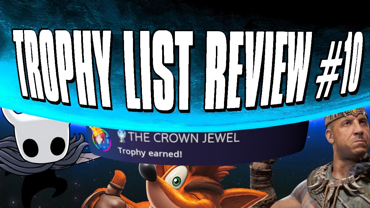 Platinum Trophy List Review #10 - Ultra Rares and 90% raritys- no inbetween (89 Plats!)