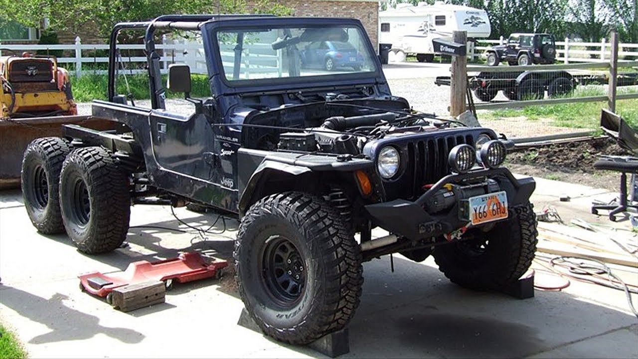 Проект по сборке внедорожника Jeep Wrangler TJ 6x6