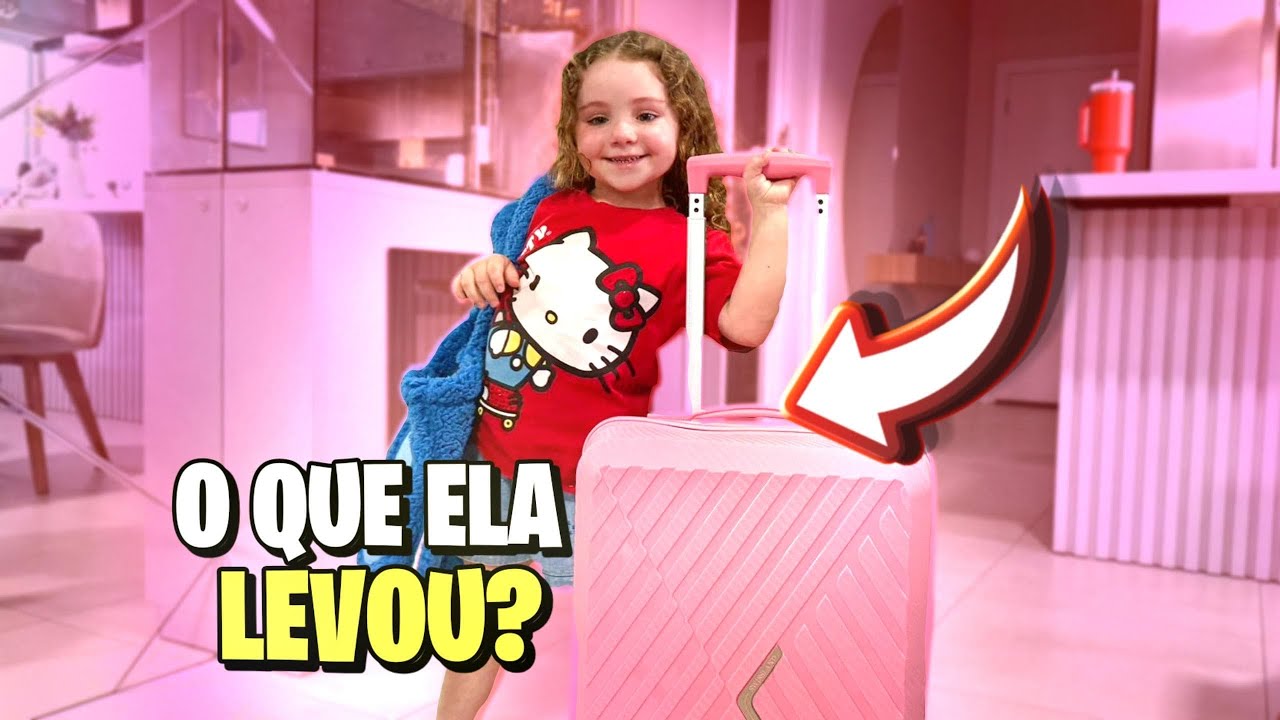 ARRUMANDO A MALA DA DIVA JUNTO COM ELA  PARA VIAJAR | o que ela vai levar??