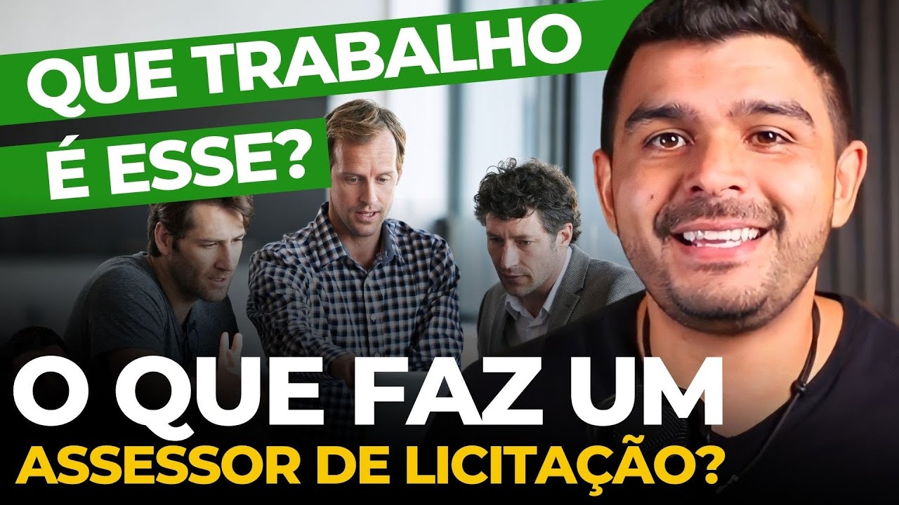 O QUE FAZ UM ASSESSOR DE LICITA&Ccedil;&Atilde;O?