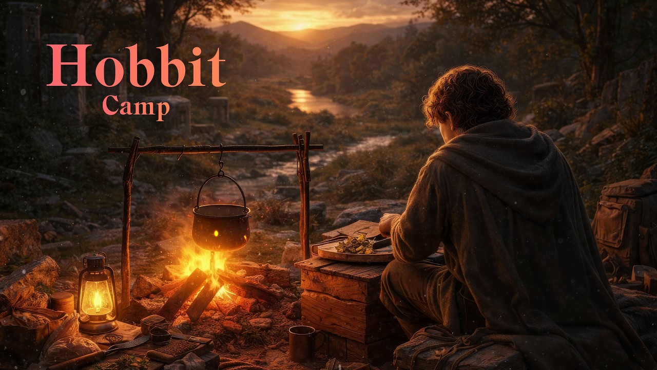 Calm Medieval Music for Relaxation | Hobbit Camp
