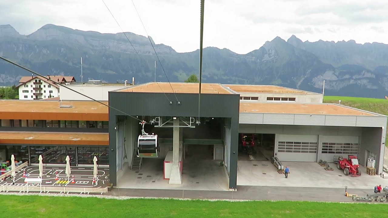Flumserberg / 8-MGD BergJet Talfahrt Sommerbetrieb