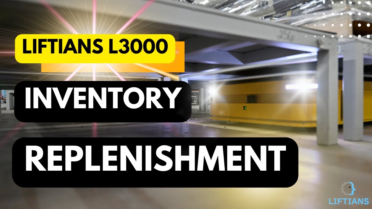 Liftians L3000 AMR - Pallet Replenishment - Goods To Person Material Handling Solutions