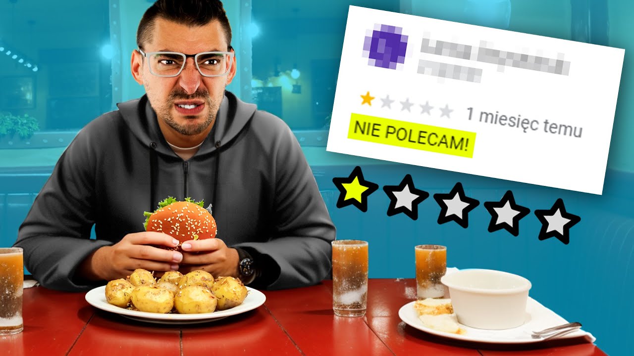 Przez 3 dni jem TYLKO w najgorszych restauracjach