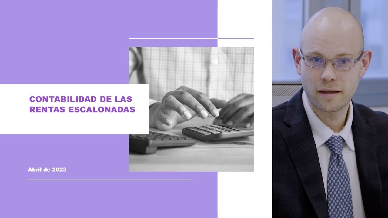 Contabilidad de las rentas escalonadas