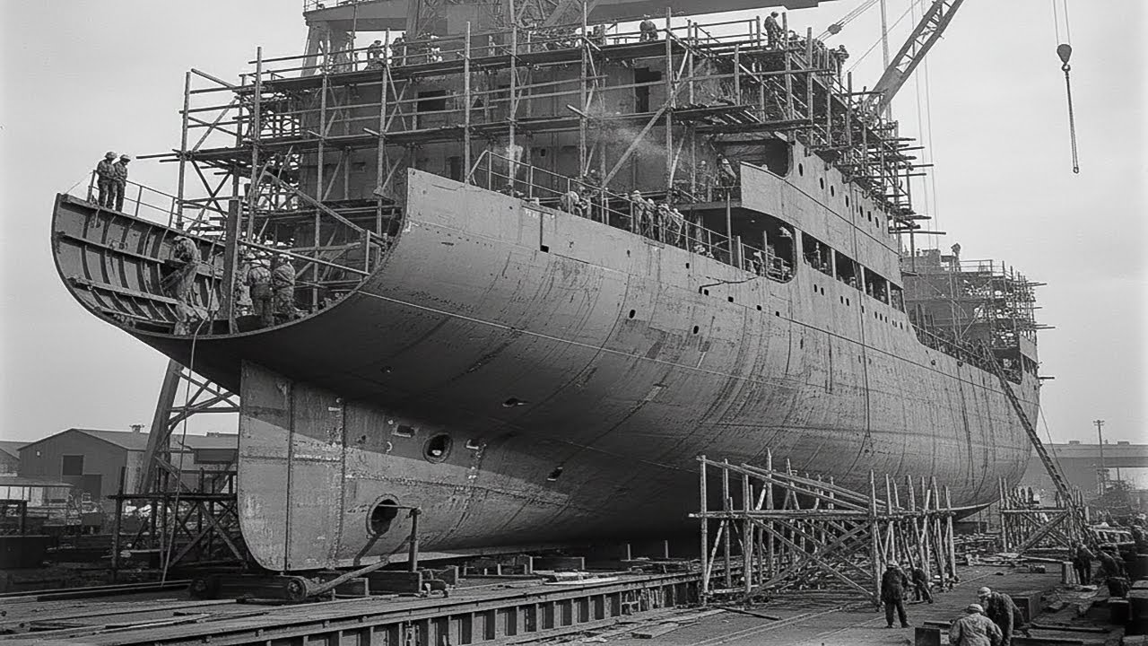How America Built A 10,000 Ton Ship In 100 Hours