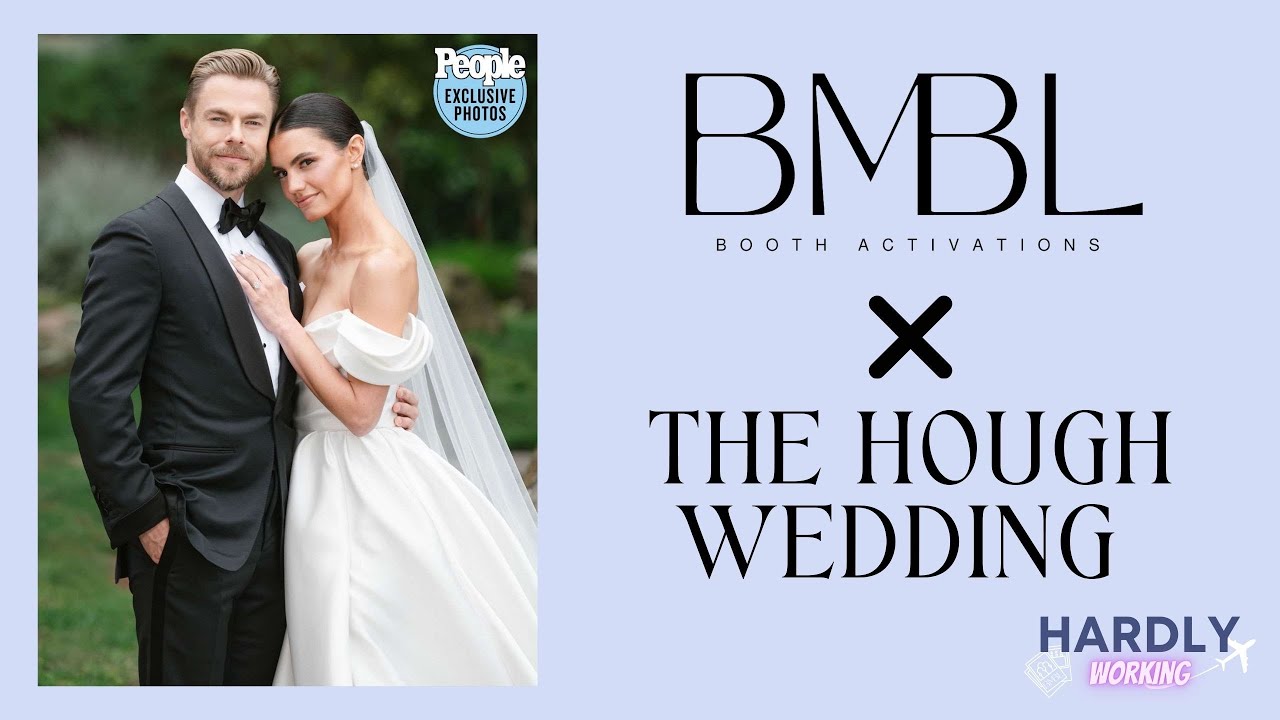 Inside Derek & Hayley Hough's Stunning Wedding: Celebrity Glam & BMBL Booth Magic!