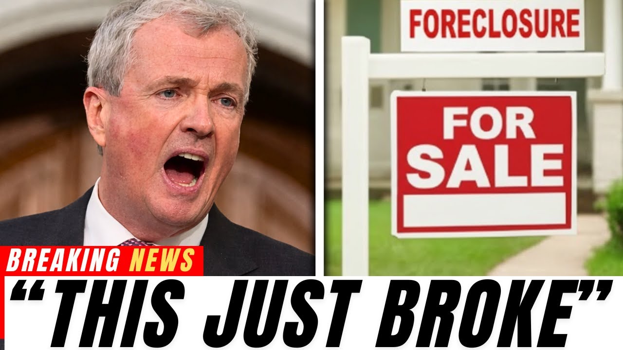 Governor of New Jersey STUNNED as Foreclosure Numbers Spiral Out of Control