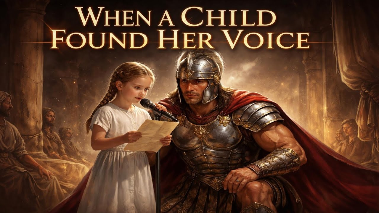 “WHEN A CHILD FOUND HER VOICE” (And Moroni Stood Beside Her)
