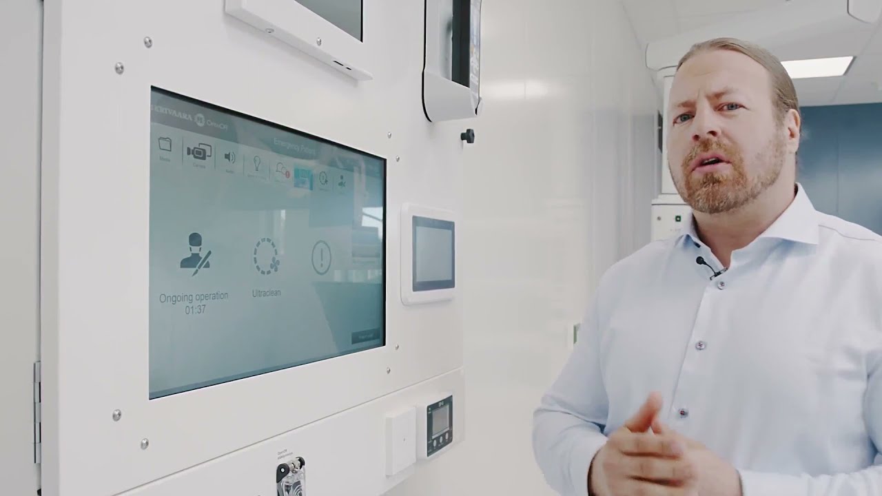 Merivaara OpenOR operating room management and AV system
