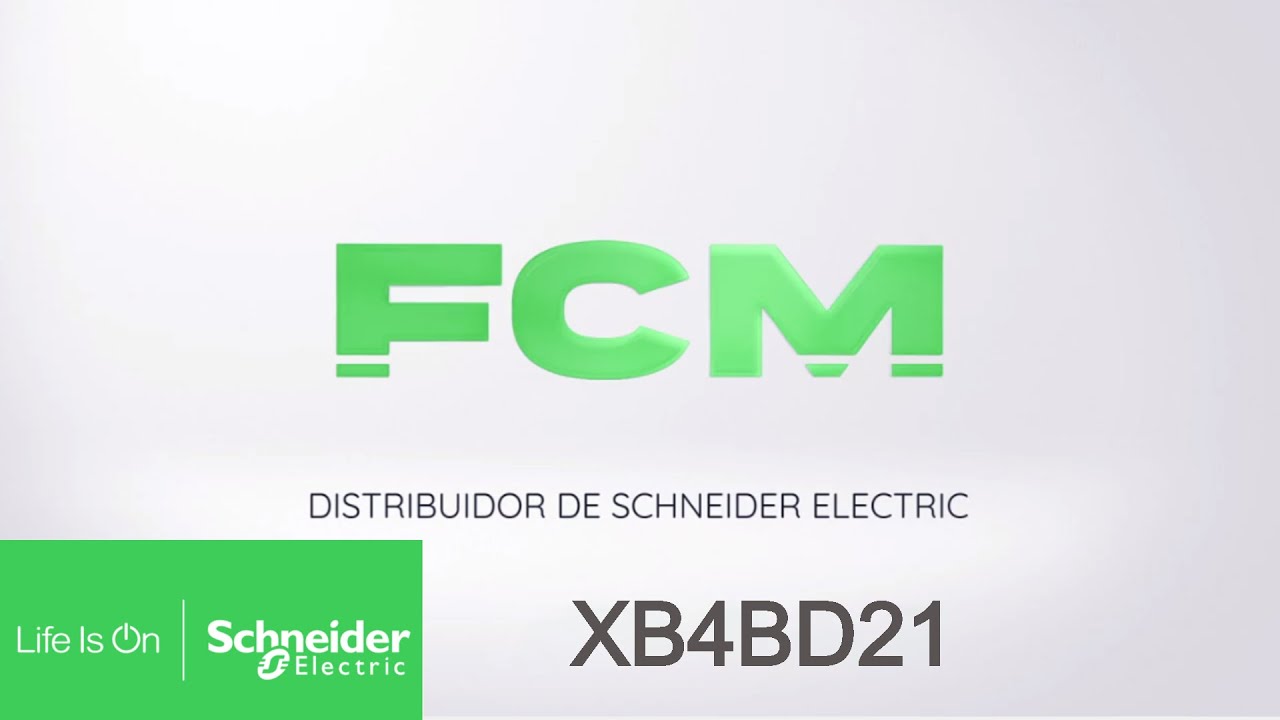 XB4BD21 - SCHNEIDER - Harmony XB4 (UNBOXING) - Selector no luminoso