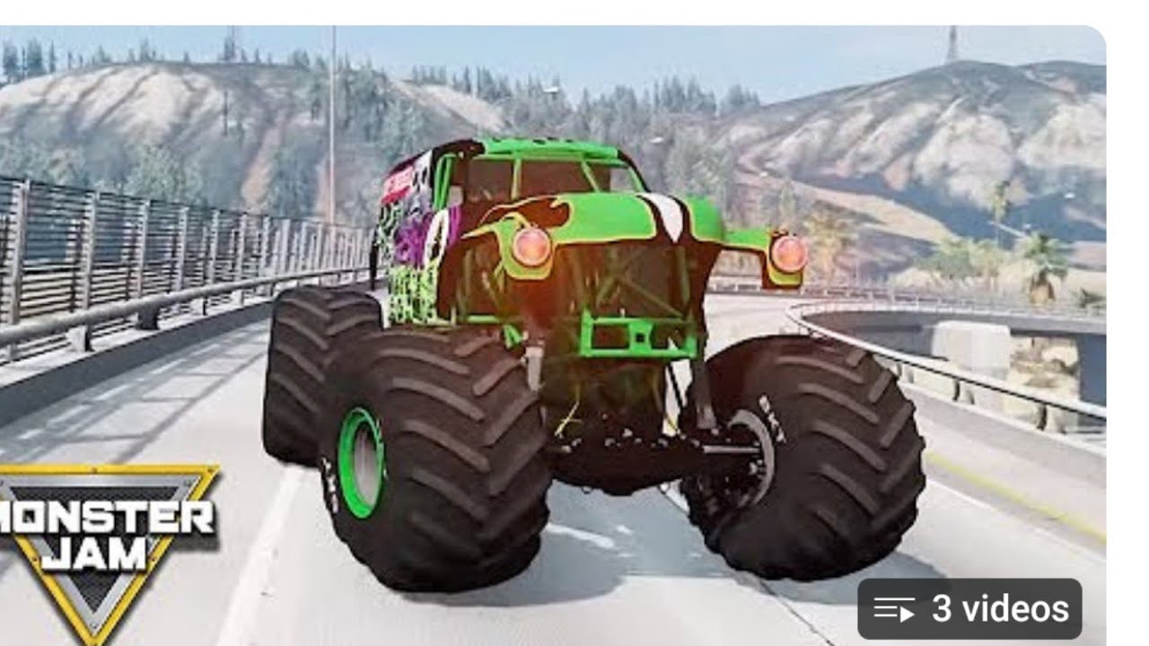 Monster Truck Mega Ramp Impossible Driver-Monster Truck Mega Ramp Racing-Android Gameplay 