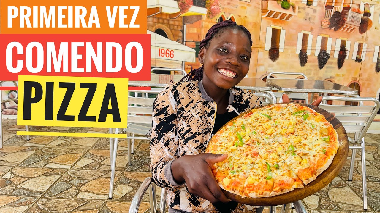LEVEI MINHA ESPOSA PARA COMER PIZZA 🍕