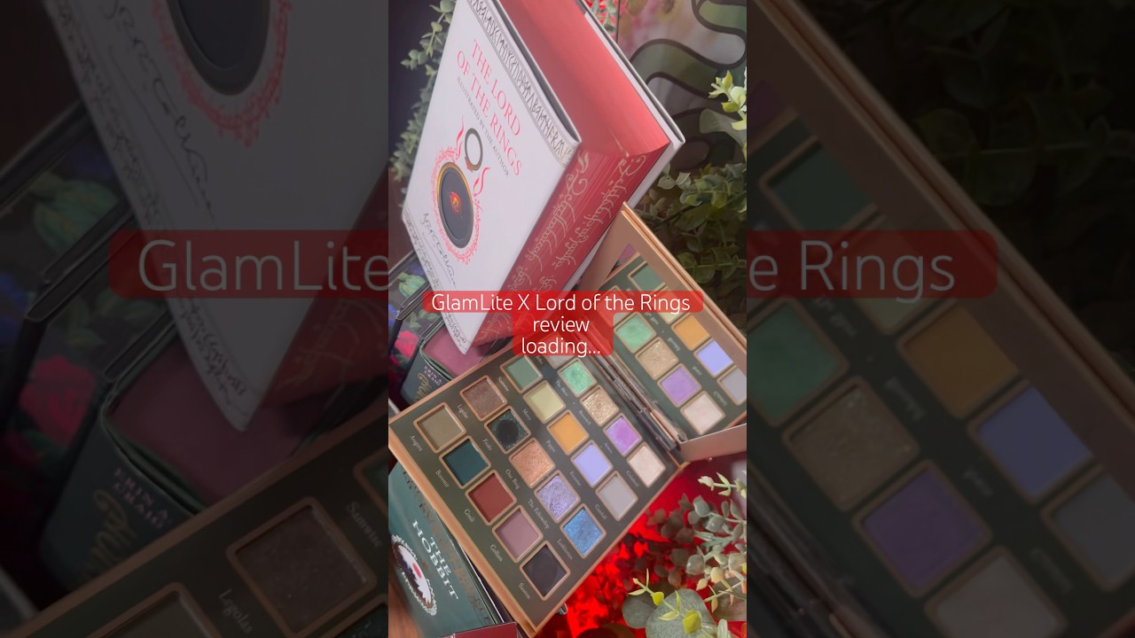 &ldquo;RUN, YOU FOOLS!!&rdquo; GlamLite Lord of the Rings Makeup Collection 👀