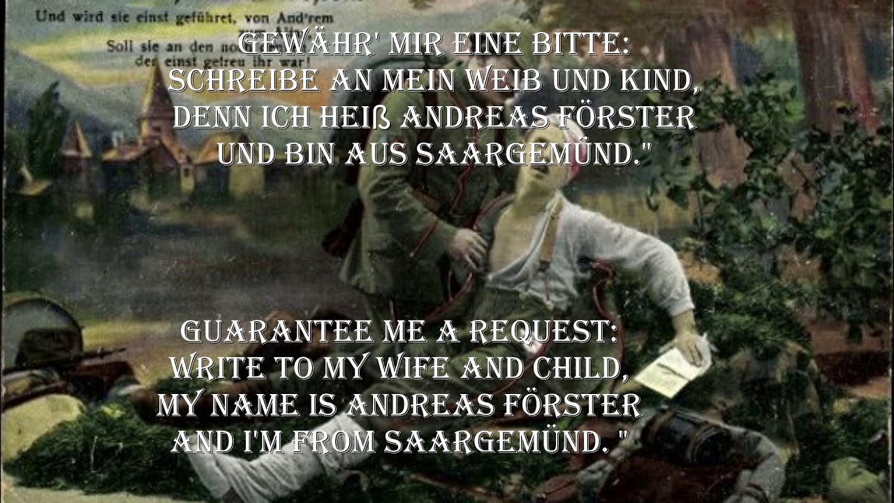 Bei Sedan wohl auf der Höhe [Franco-Prussian War Song][+ english translation]