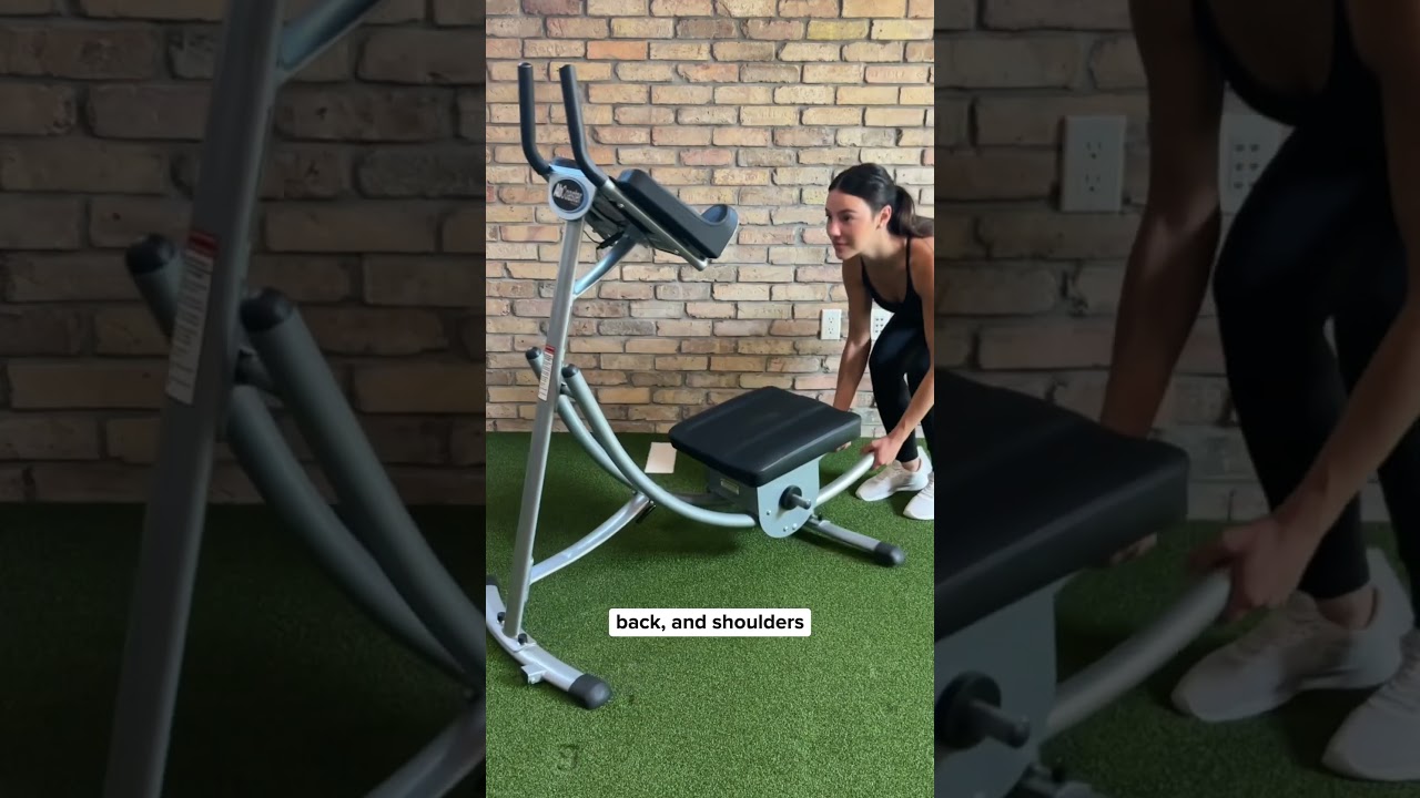 Hard Abs, Made Easy with the Ab Coaster!®🏋🏻‍♀️
