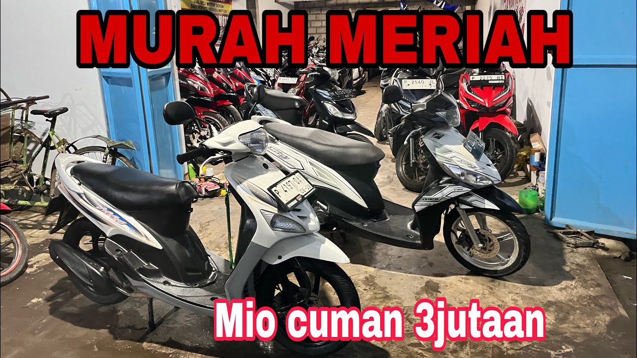 OBRALL!! YAMAHA MIO SETRIPING ORIGINAL CUMAN 3JUTAAN SAJA, TUKAR TAMBAH BISA✅