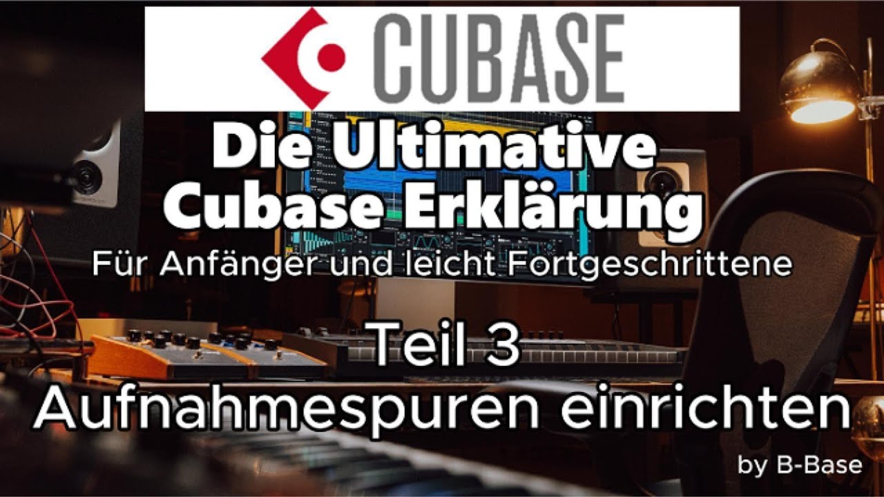 Cubase Teil 3  -  Aufnahme
