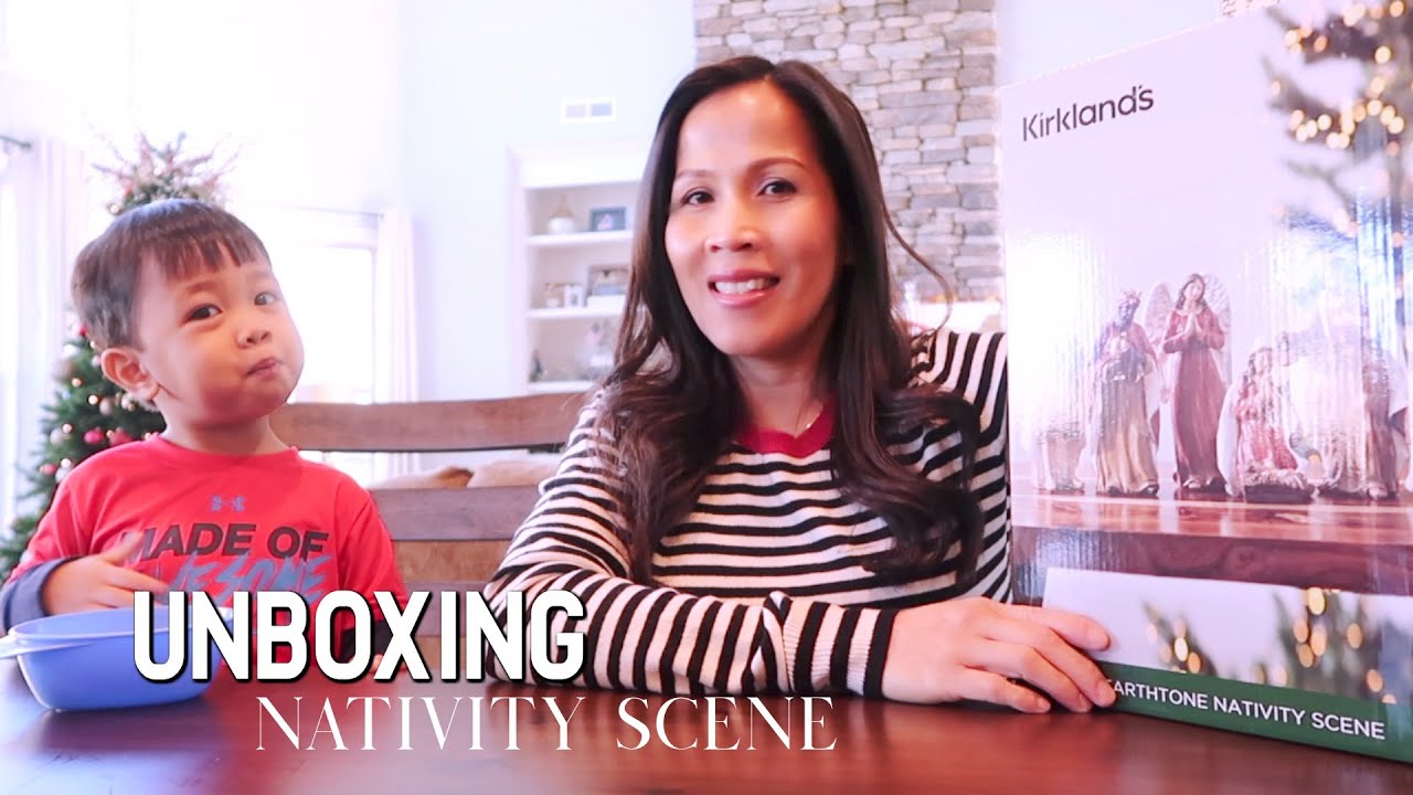 UNBOXING NATIVITY SCENE | vlogmas 2019