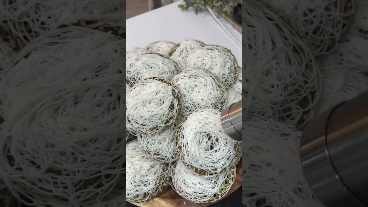 Soft & Fluffy String Hoppers (Idiyappam) | Easy South Indian Recipe 🍃  