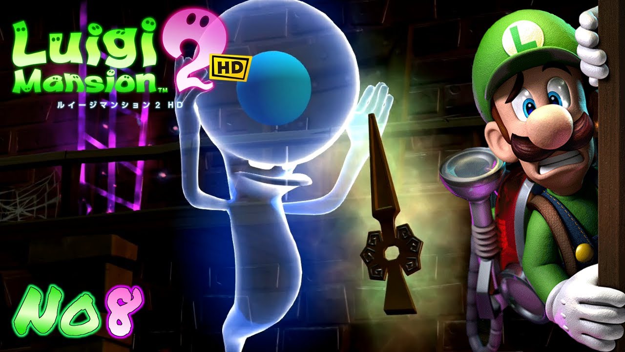ジゴ～クロック工場の中ボスが砂嵐を巻き起こして強すぎる！？【ルイージマンション2 HD】Part8『ルイマン2 HD』