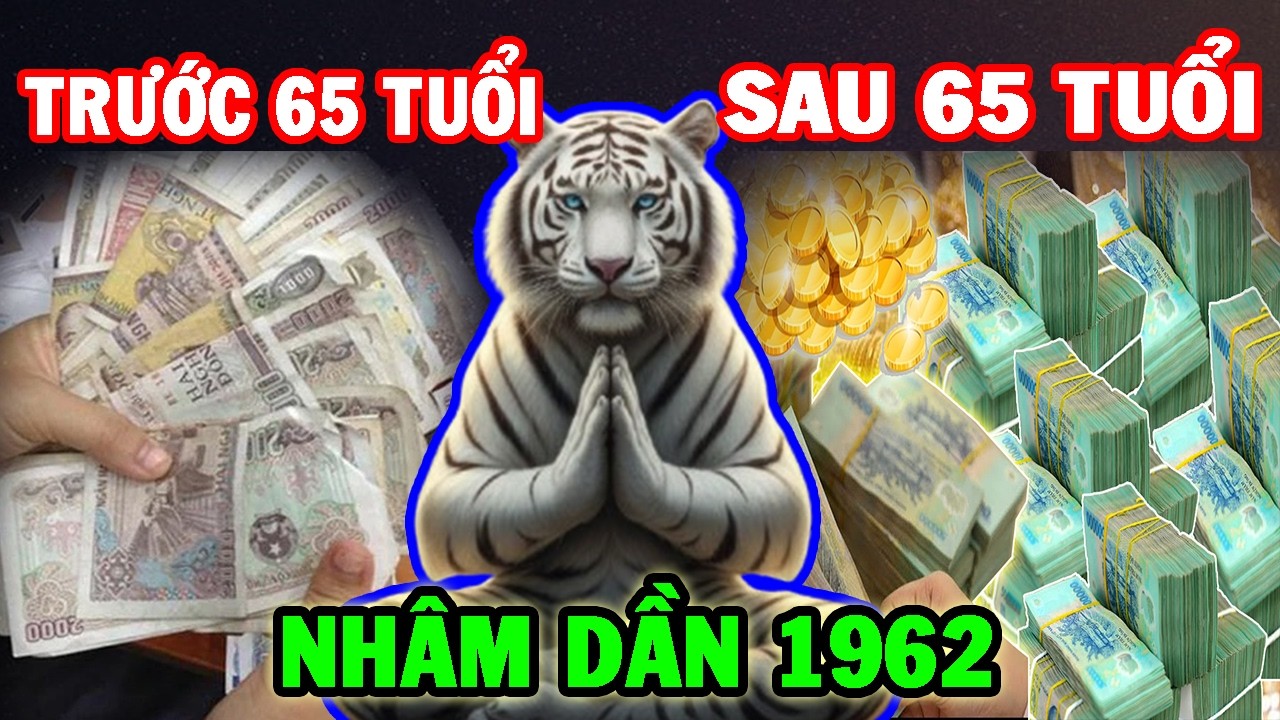 Cuộc Đời Tuổi Nhâm Dần 1962 Trước 65 Tuổi Và Sau 65 Tuổi - Có Sự Thay Đổi Không Hề Nhẹ