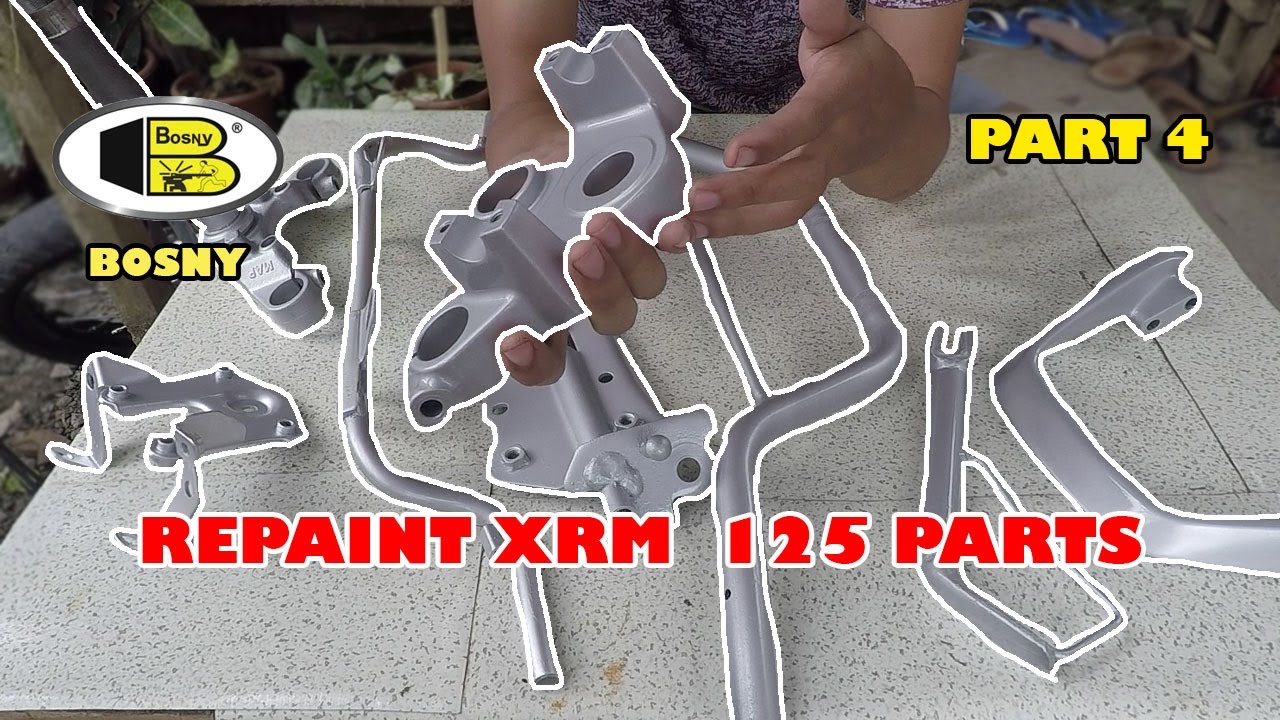 REPAINT XRM 125 PARTS PROJECT BUILD | Episode 4