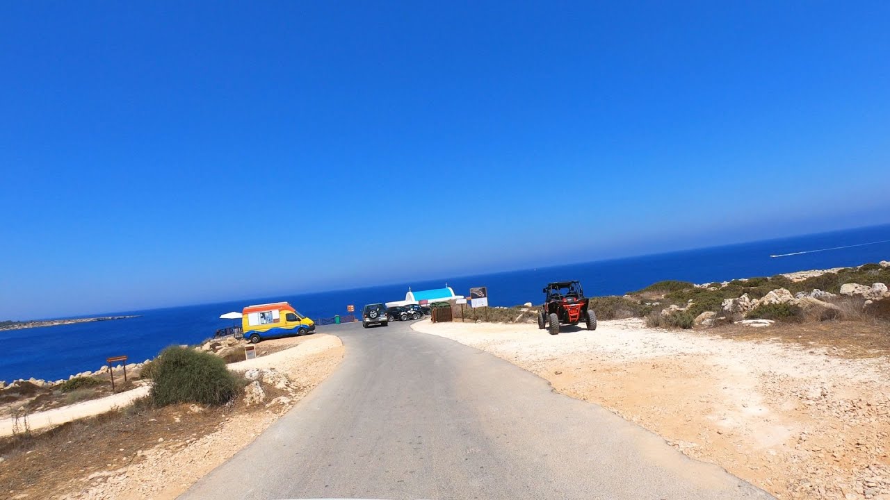Cyprus - Drive to Cape Greco on Cyprus - Nice views